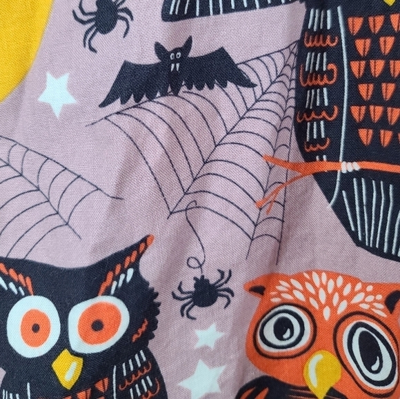 DOLLZ & Dames XS Halloween Fall Owl Spider Web Dress - Picture 4 of 8